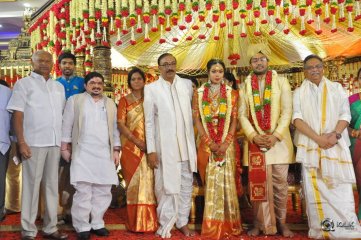 Celebs At Producer Ram Mohan Rao Daughter Wedding